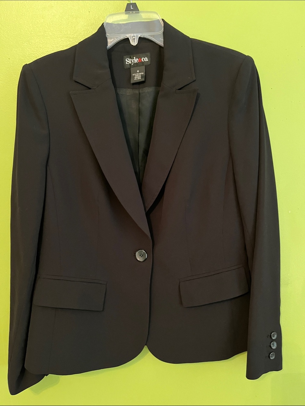 Like new Style & Co. Black Blazer
